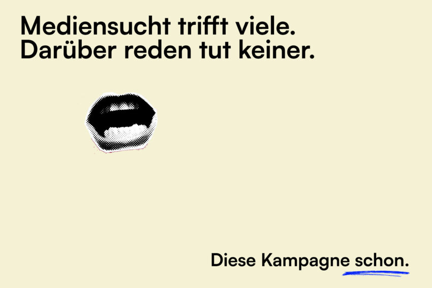 Sensibilisierungskampagne Mediensucht