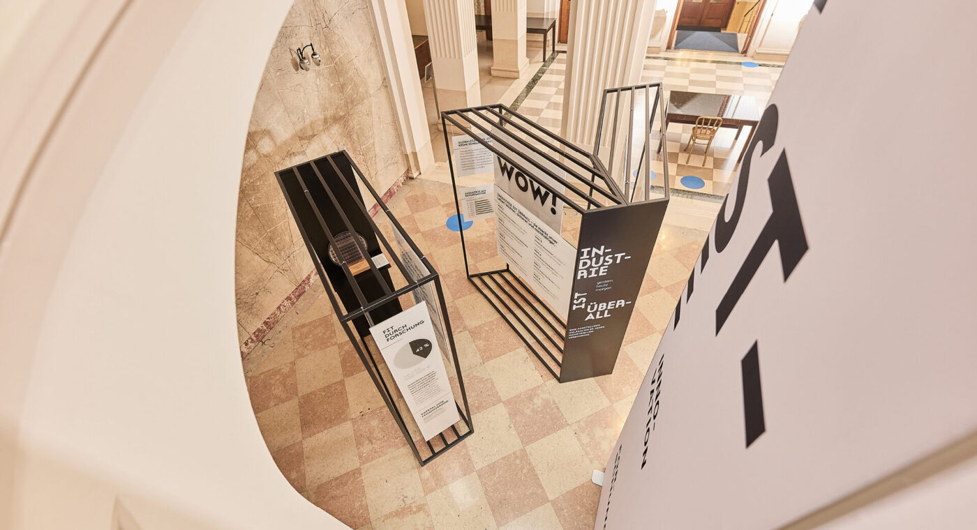 Ausstellung zu „80 Jahre Industriellenvereinigung“ im Haus der Industrie
