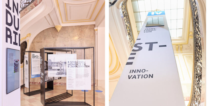 Ausstellung zu „80 Jahre Industriellenvereinigung“ im Haus der Industrie