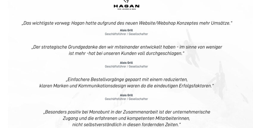 Relaunch hagan-ski.com