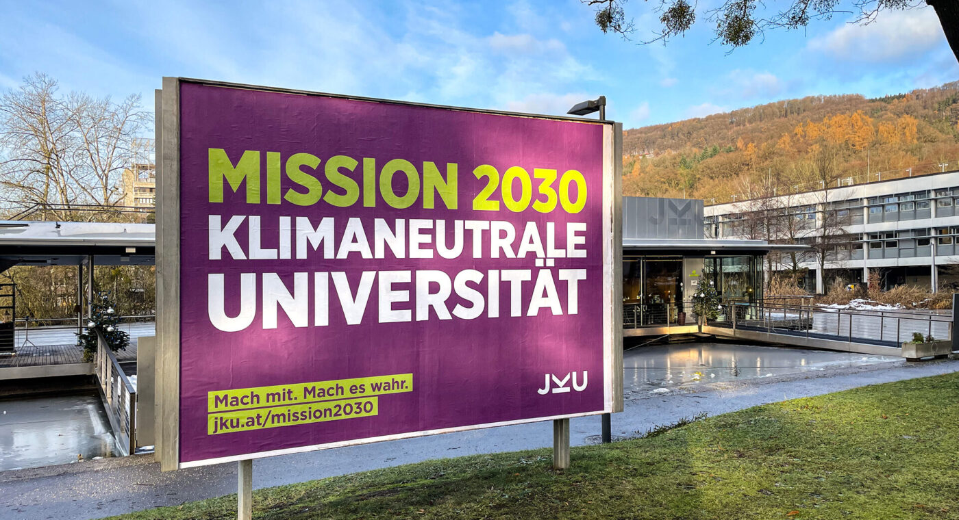 Mission 2030: eine klimaneutrale JKU