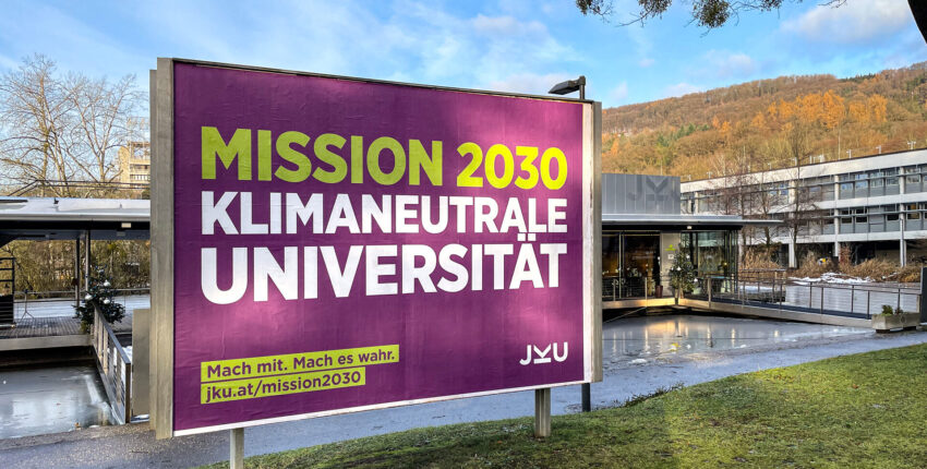 Mission 2030: eine klimaneutrale JKU