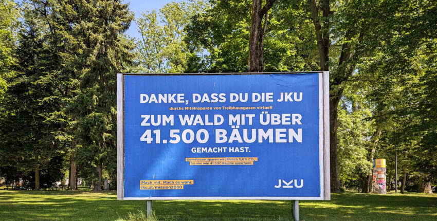 Mission 2030: eine klimaneutrale JKU