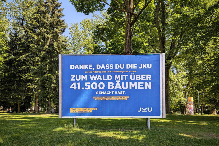 Mission 2030: eine klimaneutrale JKU