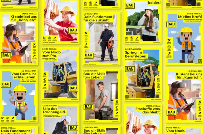 BAU DEINE ZUKUNFT | Mit einer L€HRE AM BAU