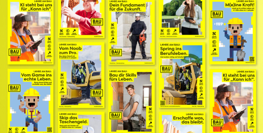BAU DEINE ZUKUNFT | Mit einer L€HRE AM BAU