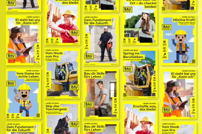 BAU DEINE ZUKUNFT | Mit einer L€HRE AM BAU
