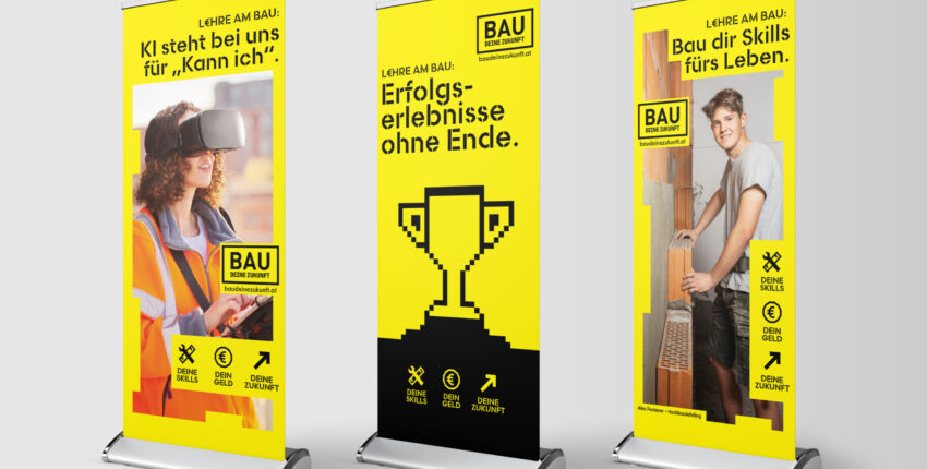 BAU DEINE ZUKUNFT | Mit einer L€HRE AM BAU