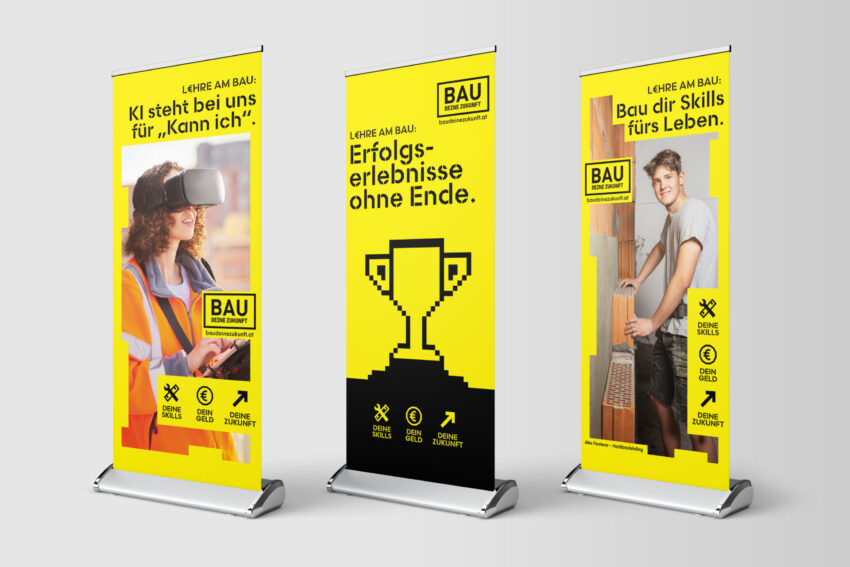 BAU DEINE ZUKUNFT | Mit einer L€HRE AM BAU
