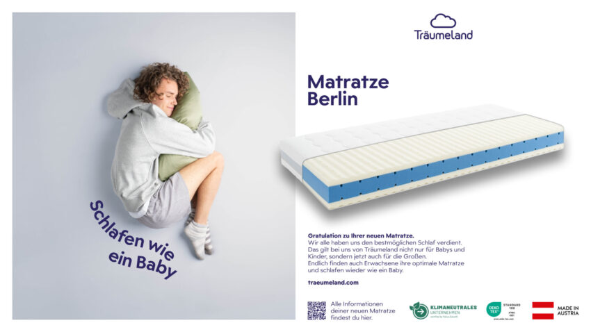 Schlafen wie ein Baby.