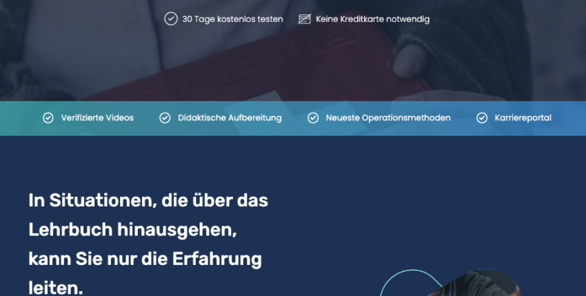 MedYouCate: Aus dem Kriegsgebiet in Operationssäle weltweit.