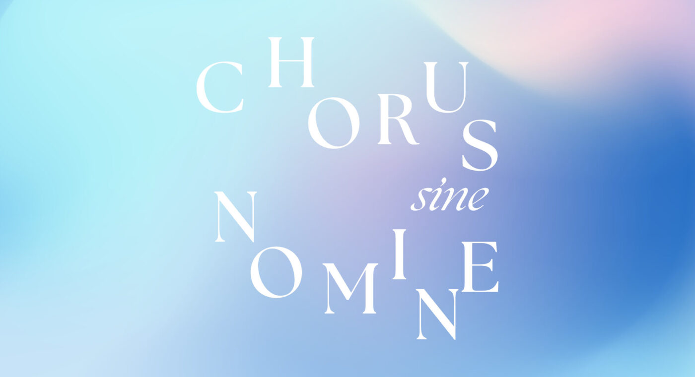 Chorus Sine Nomine - Österreichs Spitzenchor mit neuem CI