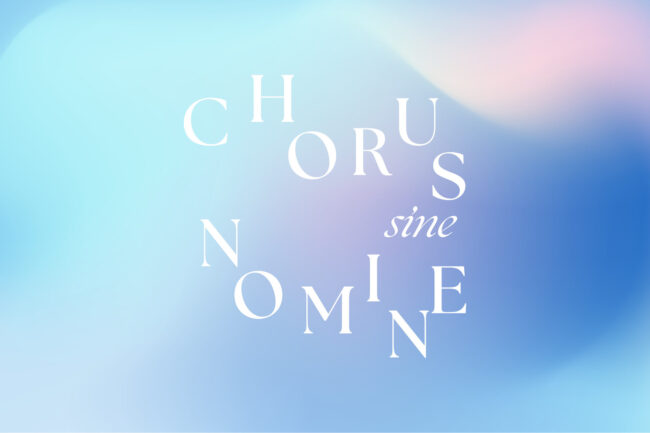 Chorus Sine Nomine - Österreichs Spitzenchor mit neuem CI