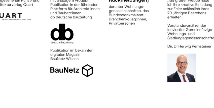 Tp3 Architekten – 20 Jahresdruckwerk