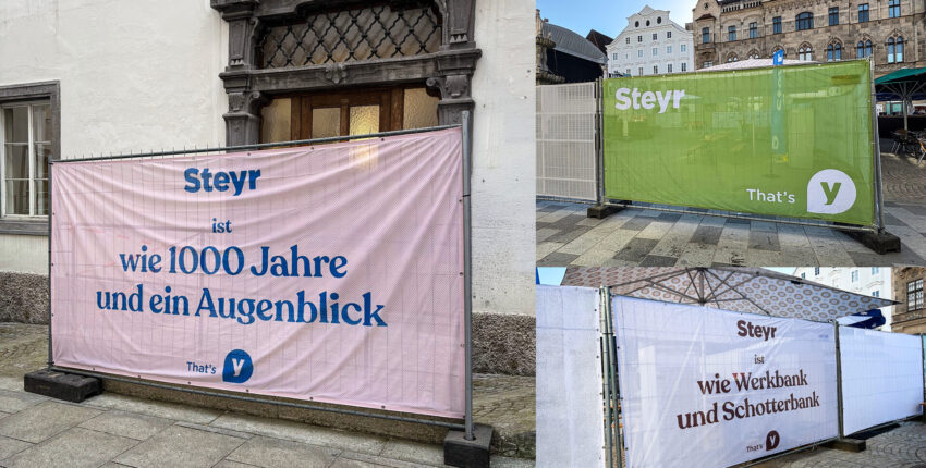 Markenauftritt der Stadt Steyr