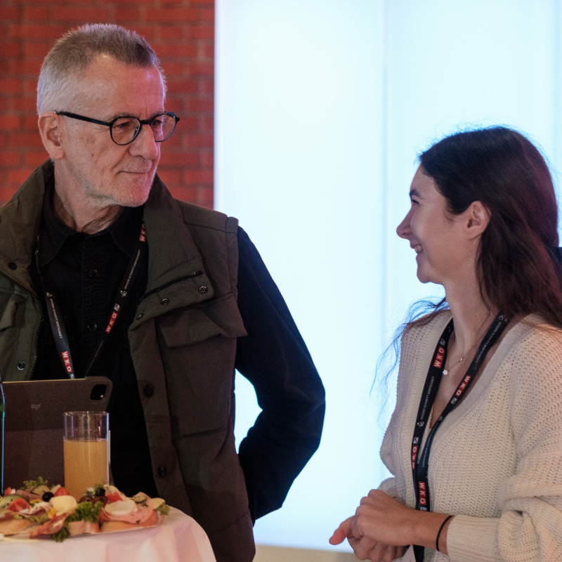 Werner Pfeffer im Gespräch mit Anna Freylinger