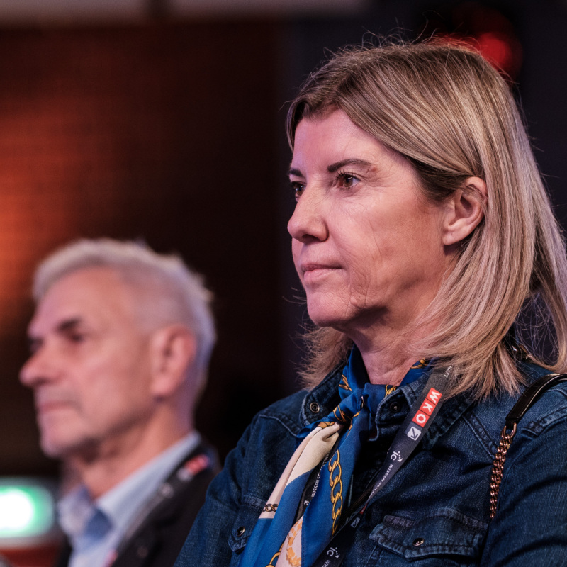 Besucherin des Denkfrühstücks im Porträt