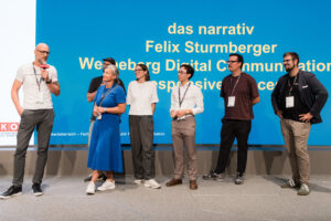 Kooperation #1 für den CAESAR 2026 Die Mitglieder der Kooperation #1 beim Interview