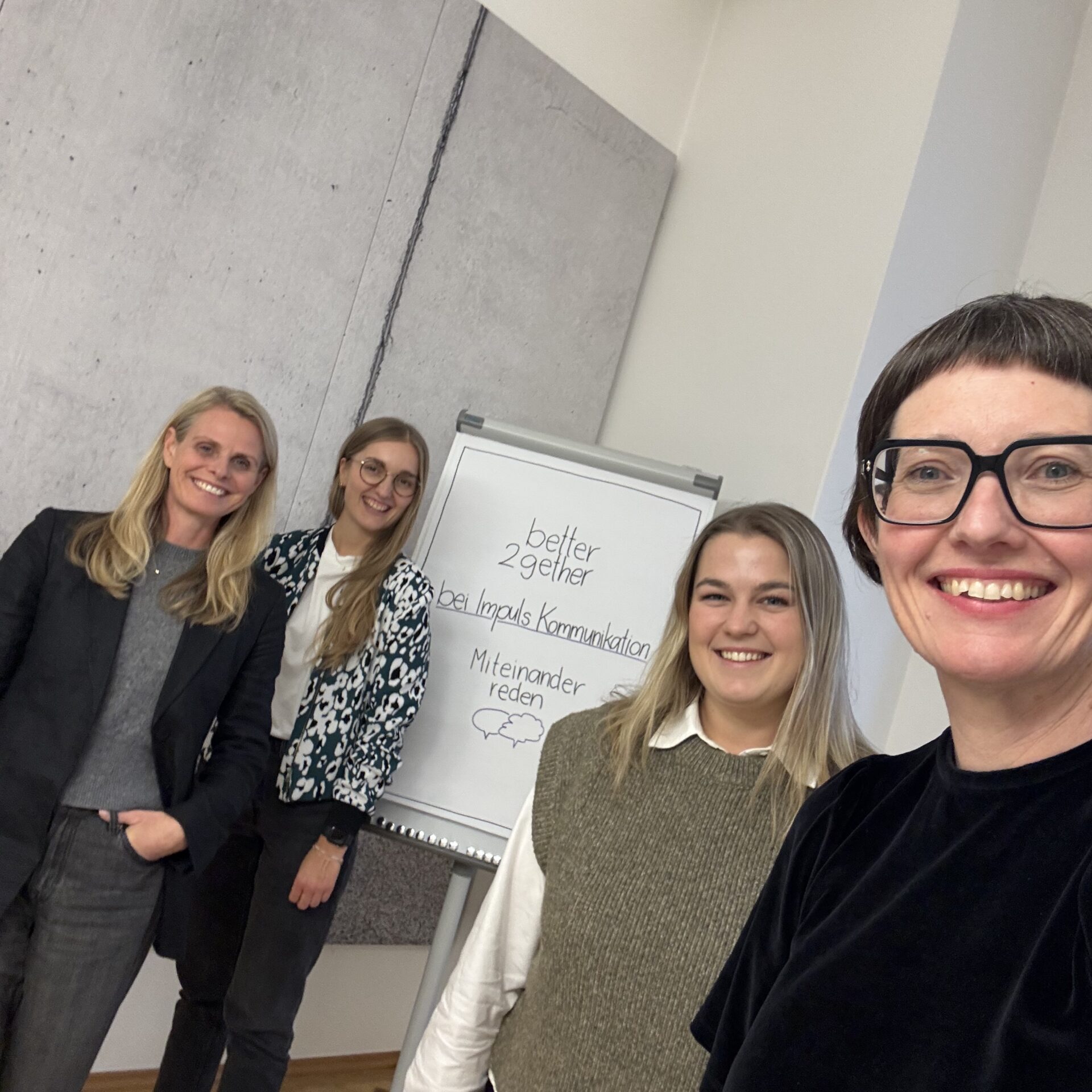 Teilnehmer beim Better2gether von Impulskommunikation