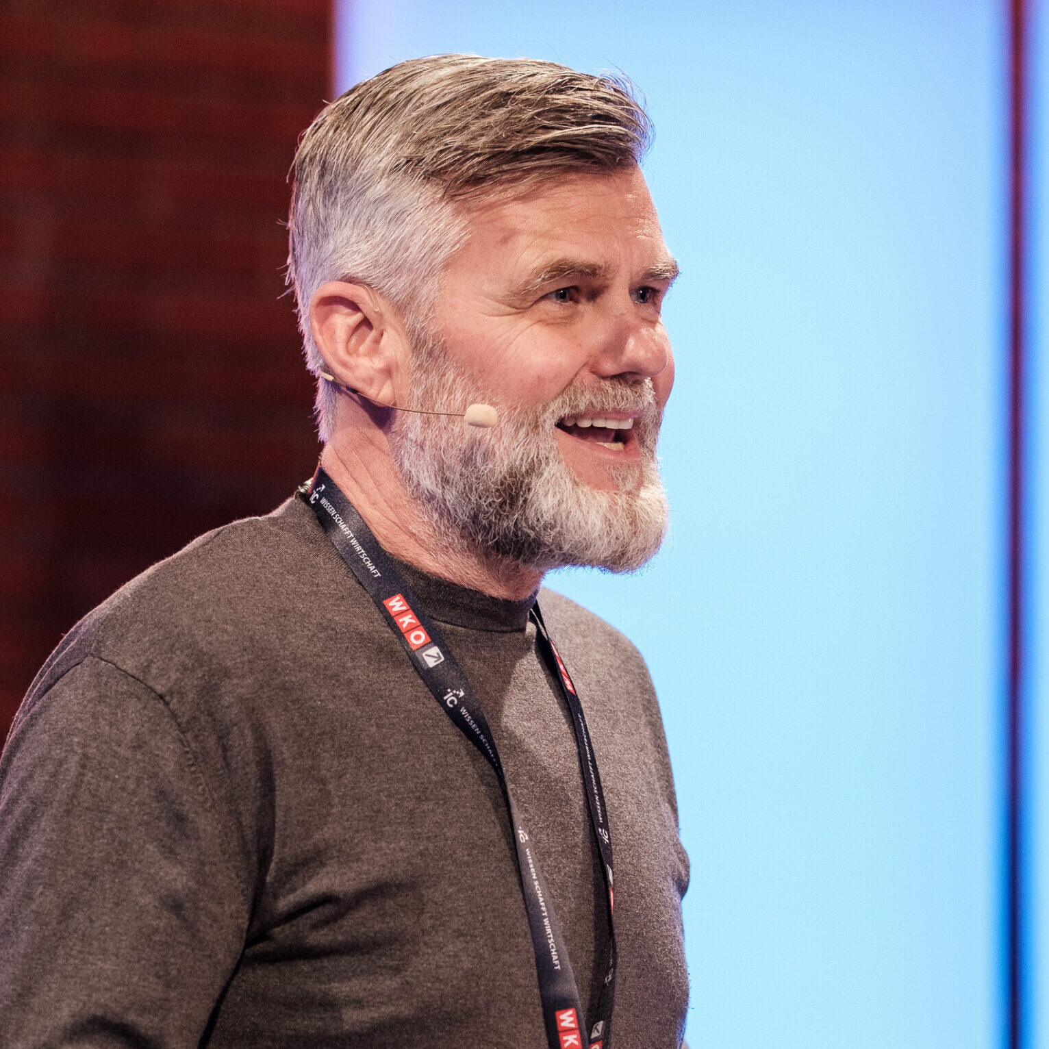 Jörg Neuhauser beim Denkfrühstück